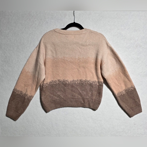 MAEVE NEON GRADIENT PULLOVER SWEATER ANTHROPOLOGIE SZ S - Picture 5 of 9